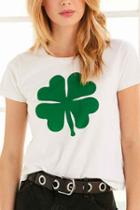 Urban Outfitters Truly Madly Deeply Shamrock Tee,green,s