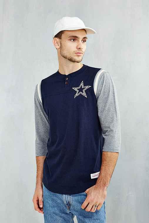 Urban Outfitters Mitchell & Ness Nfl Dallas Cowboys Tee,blue,l