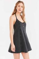 Urban Outfitters Bdg Jamie T-back Swing Mini Dress,washed Black,xs