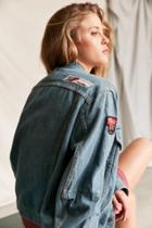 Urban Outfitters Vintage Levi's Racing Patched Denim Jacket