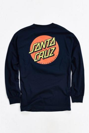 Santa Cruz Classic Dot Long-sleeve Tee