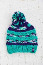 Urban Outfitters The North Face Nanny Knit Beanie,green,one Size