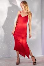 Urban Outfitters Bardot Makayla Spliced Slip Midi Dress
