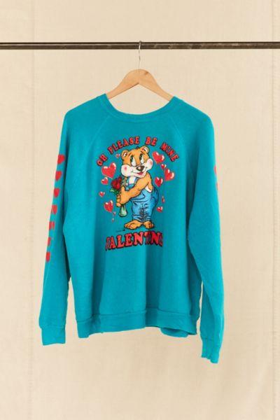 Urban Renewal Vintage Valentine Bear Sweatshirt