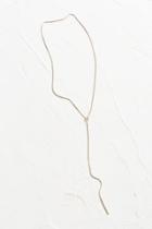 Urban Outfitters Sonya Simple Loop Lariat Necklace