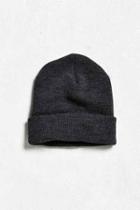 Urban Outfitters Uo Solid Beanie,dark Grey,one Size