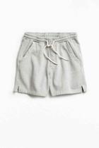 Urban Outfitters Uo Lucian Knit Volley Short,light Grey,l