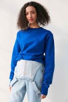 Urban Outfitters Champion Reverse Weave Crew-neck Sweatshirt,sapphire,xl