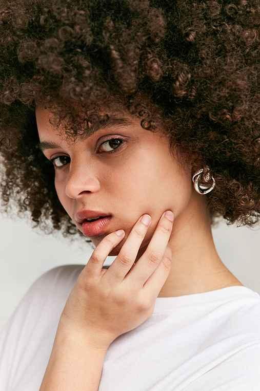 Urban Outfitters Joplin Statement Post Earring,silver,one Size