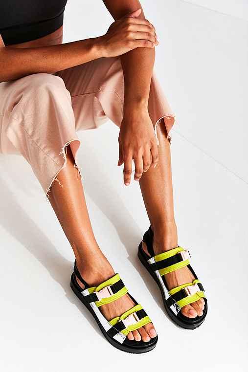 Urban Outfitters Speed Clip Sandal,silver,us 8/eu 38
