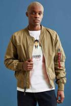 Urban Outfitters Alpha Industries L-2b Scout Bomber Jacket,taupe,xs