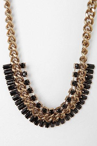 Pretty/tough Rhinestone Necklace
