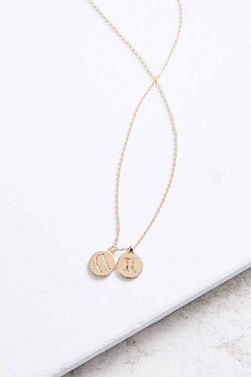 Urban Outfitters Zodiac Charm Necklace,gemini,one Size