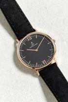 Urban Outfitters Kapten & Son Campus Leather Strap Watch