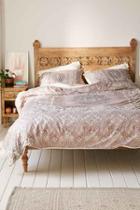 Urban Outfitters Aimee St Hill For Deny Farah Squared Duvet Cover,cream,full/queen
