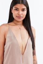 Urban Outfitters Naomi Beaded Lariat Necklace