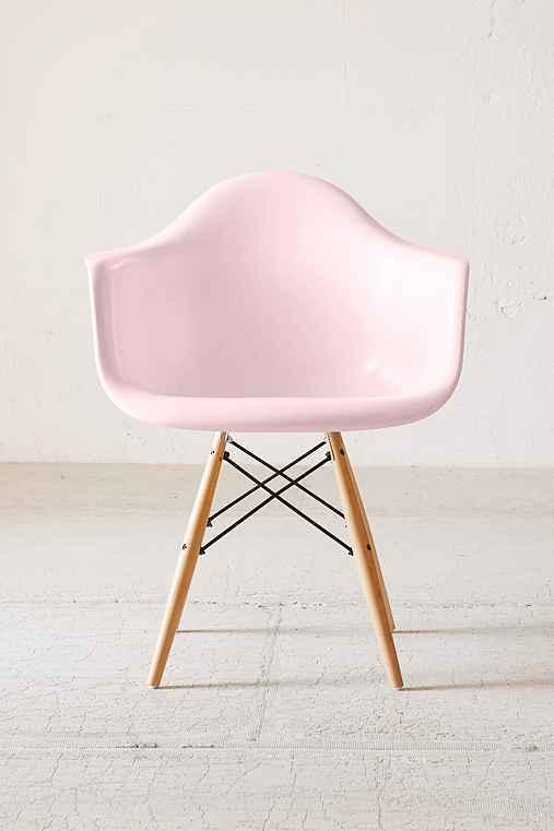 Urban Outfitters Modernica Arm Shell Chair,pink,one Size