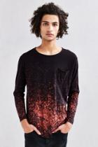 Urban Outfitters Us Rags Bleach Splatter Long Sleeve Tee