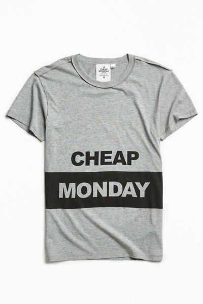Urban Outfitters Cheap Monday Standard Block Logo Tee