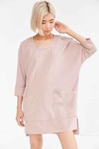 Urban Outfitters Silence + Noise Kaden Woven Cocoon Mini Dress,rose,l