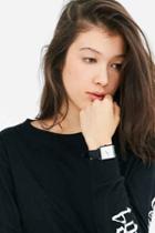 Urban Outfitters Nixon K Squared Watch,grey,one Size