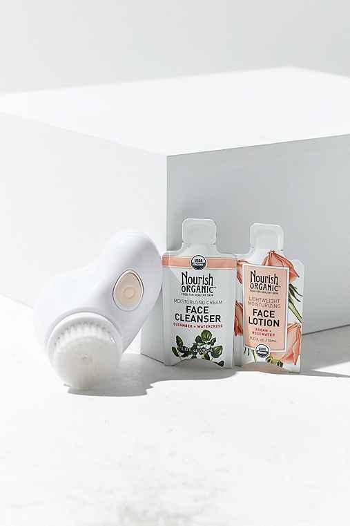 Urban Outfitters Nourish Organic Advanced Facial Cleansing Brush,assorted,one Size