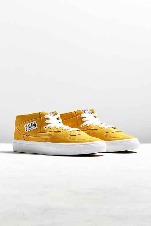 Urban Outfitters Vans Half Cab Sneaker,yellow,m 9/w 10.5