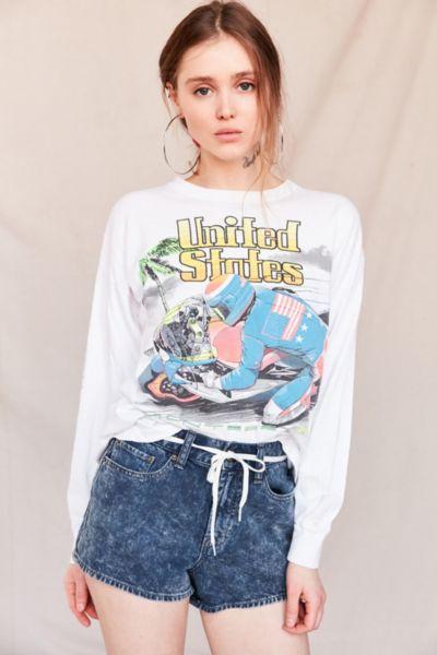 Urban Renewal Vintage United States Racing Long Sleeve Tee