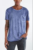 Urban Outfitters Oil Wash Long Scoopneck Tee