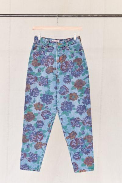 Urban Renewal Vintage '90s Floral Printed Jean
