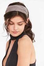 Urban Outfitters Bella Super-wide Headwrap,washed Black,one Size