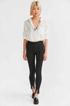 Urban Outfitters Silence + Noise Talia Split-ankle Skinny Pant,black,xs