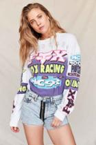 Urban Outfitters Vintage '90s Fox Racing Team Long Sleeve Tee,assorted,one Size