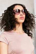 Urban Outfitters Caf Slim Square Sunglasses