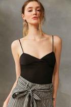 Urban Outfitters Kimchi Blue Esme Wrap Cami,black,s