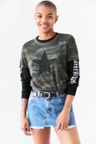 Urban Outfitters Truly Madly Deeply Camo Star Tee