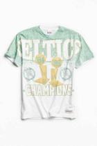 Urban Outfitters Mitchell & Ness Boston Celtics Cut To The Basket Tee,green,l