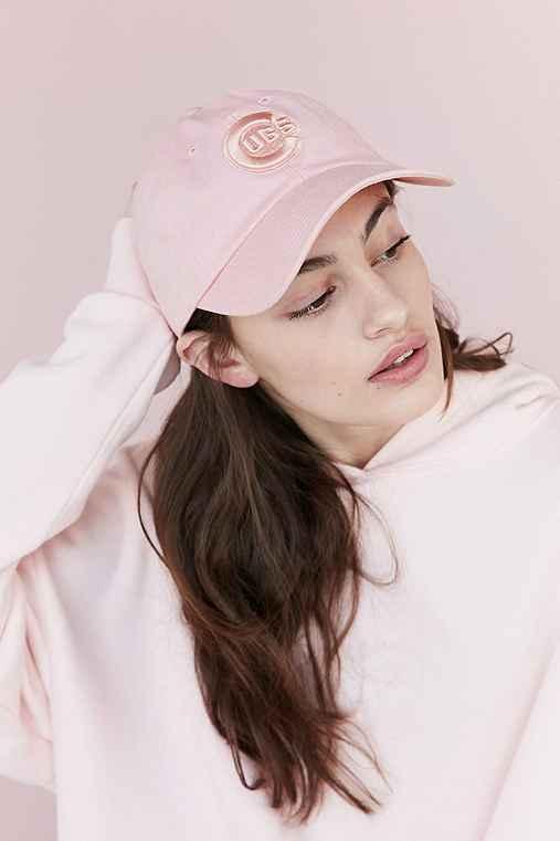 Urban Outfitters American Needle X Uo Tonal Strap-back Hat,pink,one Size