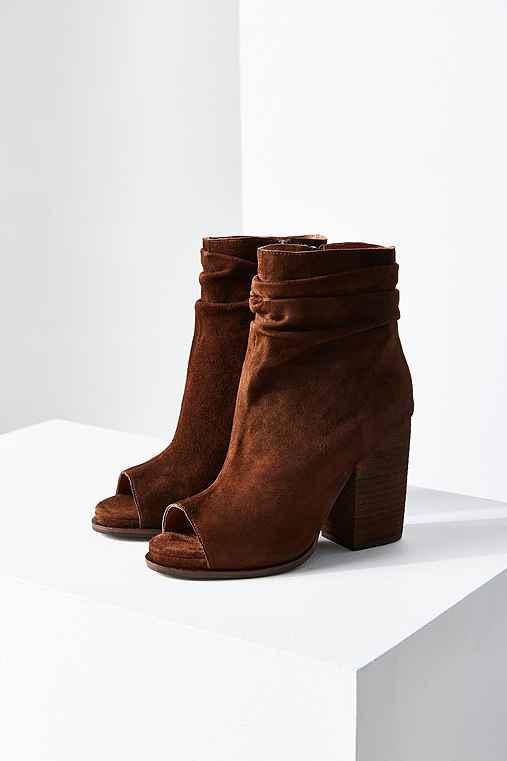 Urban Outfitters Jeffrey Campbell Reanya Ankle Boot,brown,8