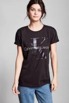 Calvin Klein For Uo Heavy Knit Logo Tee