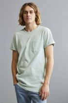 Urban Outfitters Heavy Roll Sleeve Tee,mint,m