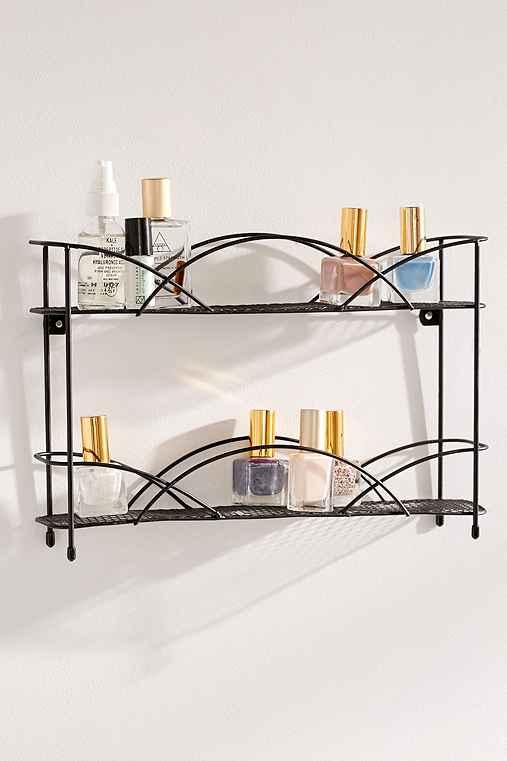 Urban Outfitters Spectrum Nail Polish Organizer,black,one Size