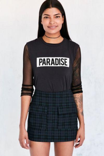 Urban Outfitters Truly Madly Deeply Blocked Muscle Tee