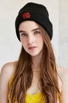 Urban Outfitters Icon Beanie,black,one Size