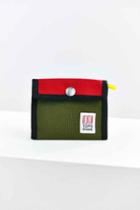 Urban Outfitters Topo Designs Snap Wallet,olive,one Size