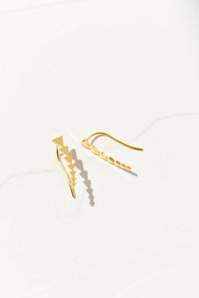 Seoul Little 24k Gold Plated Square Post Earring