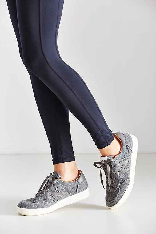 Urban Outfitters New Balance Court 300 Felt Sneaker,grey,w 10/m 8.5