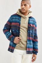 Urban Outfitters Uo Blanket Jacquard Flannel Button-down Shirt