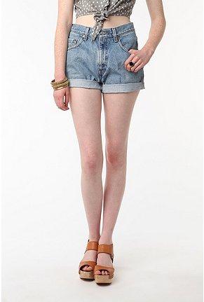 Urban Renewal Cuffed Levi's Denim Short