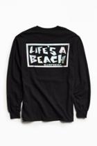 Life&apos;s A Beach Life's A Beach Foil Logo Long Sleeve Tee